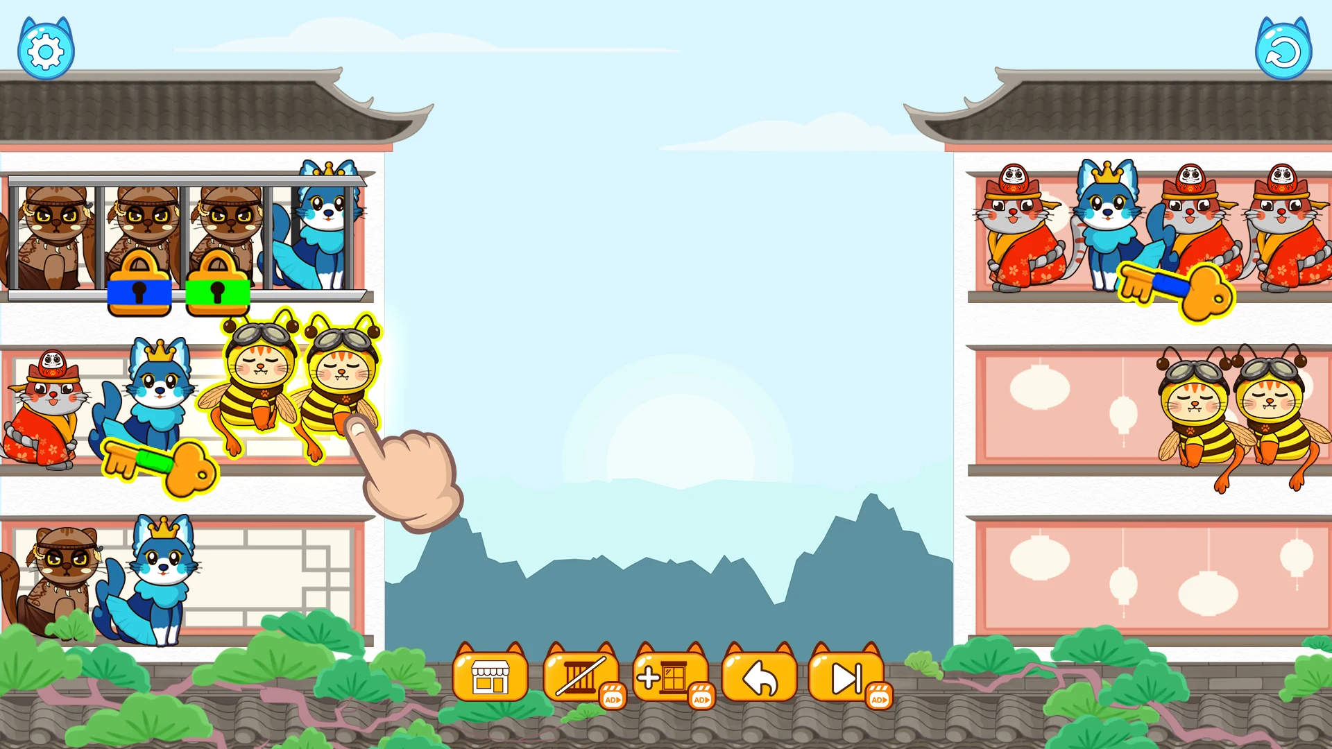 Cat Sort Puzzle : Color Games screenshot