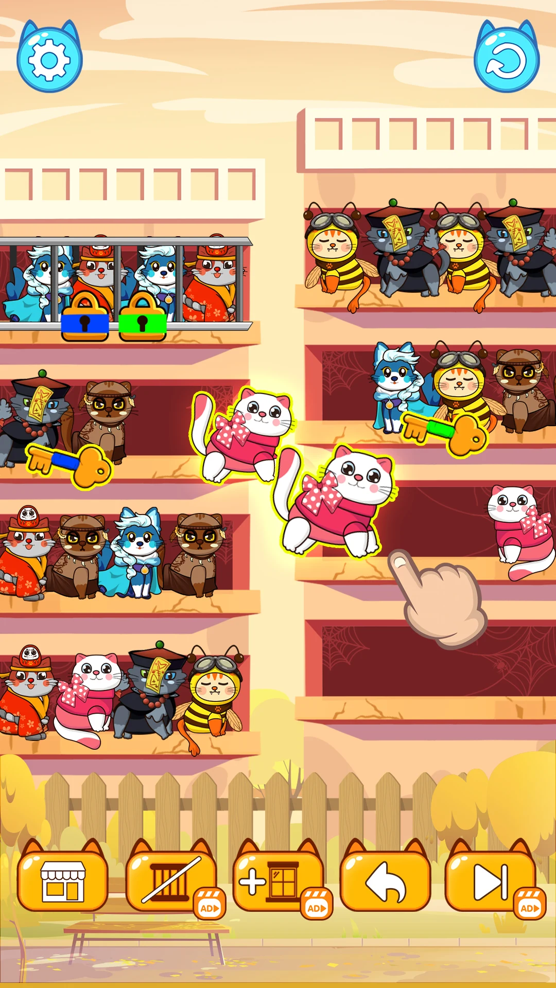 Cat Sort Puzzle : Color Games screenshot