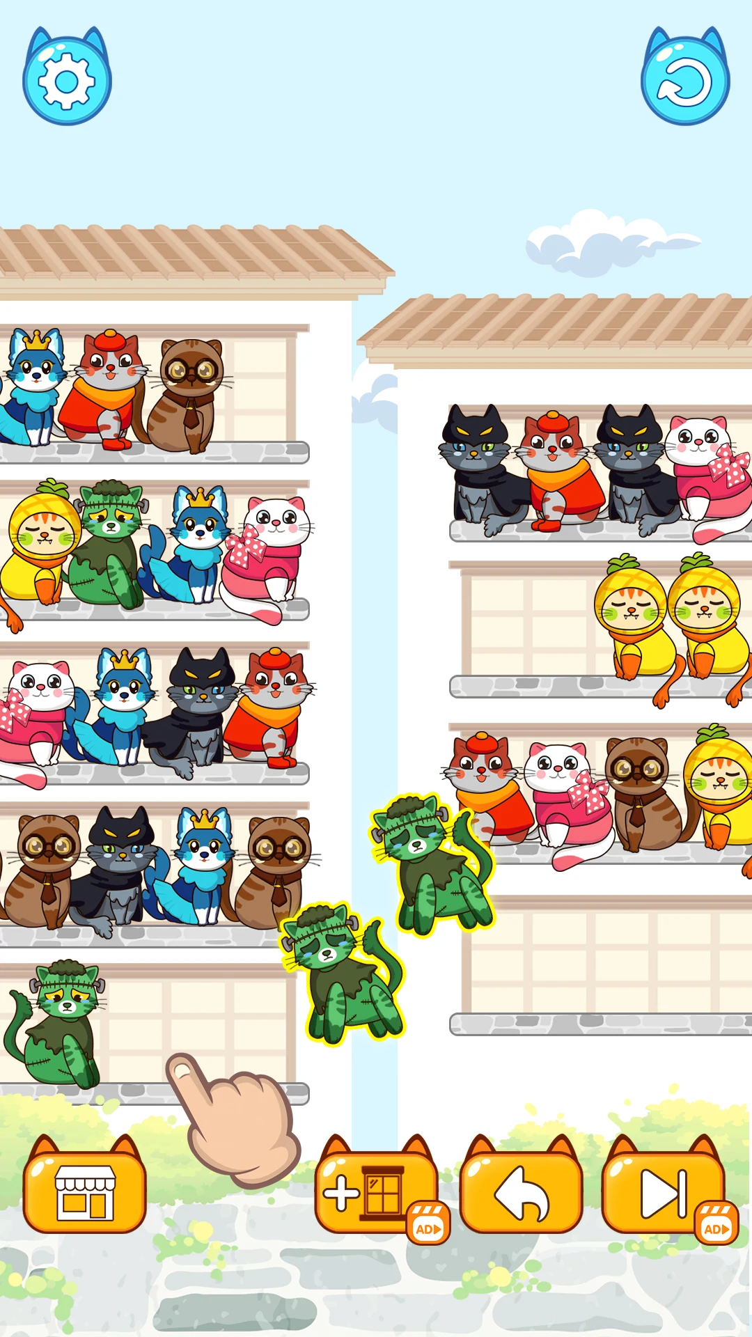 Cat Sort Puzzle : Color Games screenshot