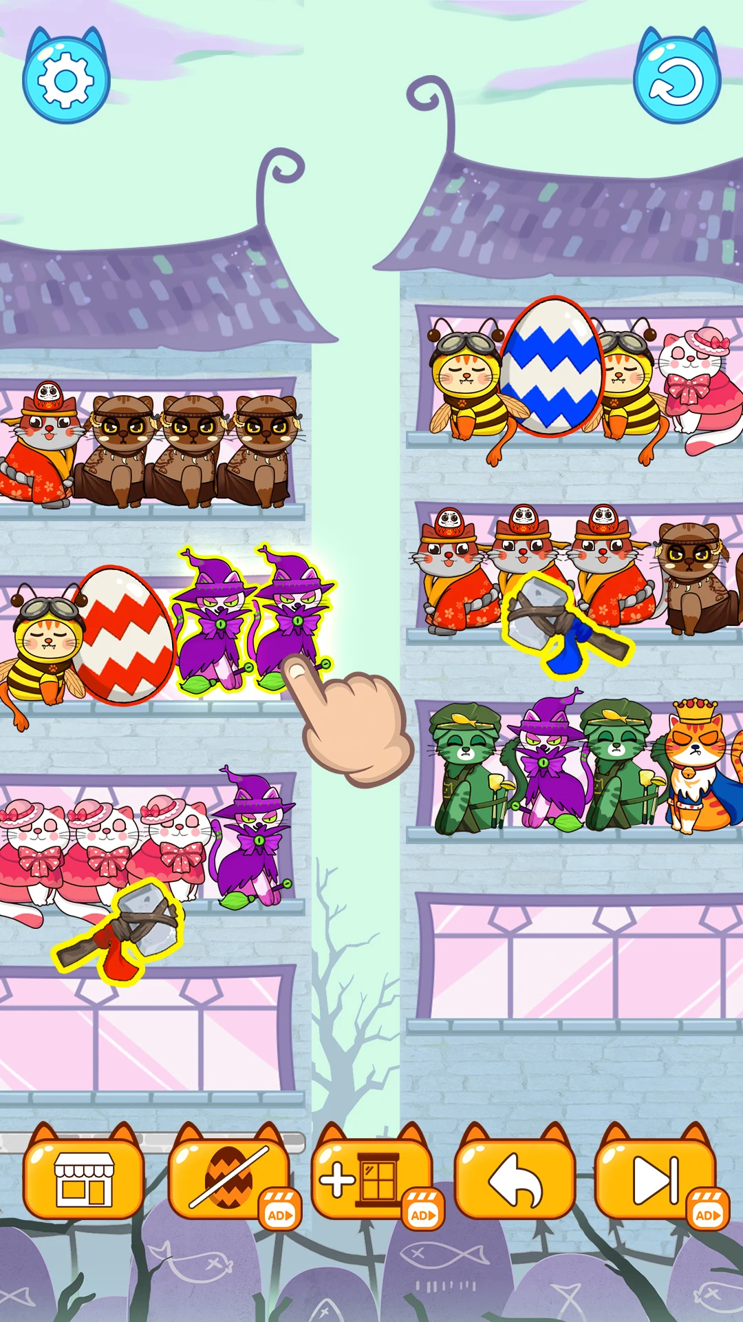 Cat Sort Puzzle : Color Games screenshot